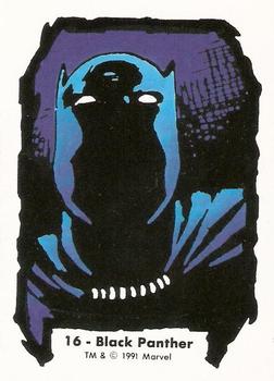1991 Comic Images Marvel Comics Jim Lee II #16 Black Panther Front