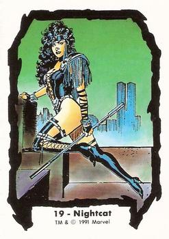 1991 Comic Images Marvel Comics Jim Lee II #19 Nightcat Front