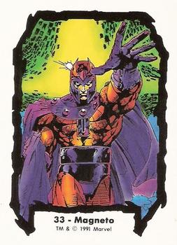 1991 Comic Images Marvel Comics Jim Lee II #33 Magneto Front