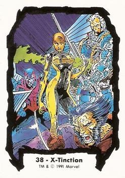1991 Comic Images Marvel Comics Jim Lee II #38 X-Tinction Front