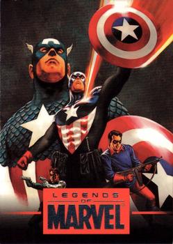 2010 Rittenhouse Legends of Marvel: Captain America #L8 Captain America Front
