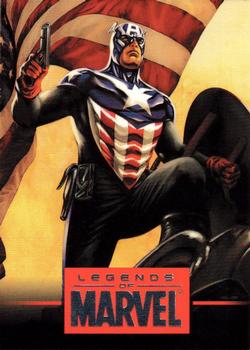 2010 Rittenhouse Legends of Marvel: Captain America #L9 Captain America Front
