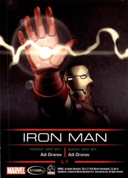 2010 Rittenhouse Legends of Marvel: Iron Man #L1 Iron Man Back