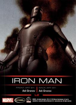 2010 Rittenhouse Legends of Marvel: Iron Man #L2 Iron Man Back