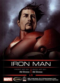 2010 Rittenhouse Legends of Marvel: Iron Man #L5 Iron Man Back