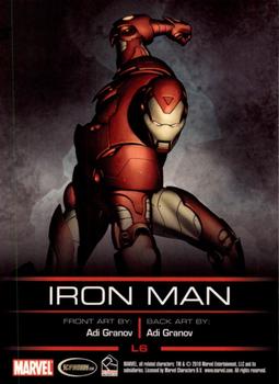 2010 Rittenhouse Legends of Marvel: Iron Man #L6 Iron Man Back