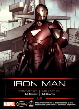 2010 Rittenhouse Legends of Marvel: Iron Man #L8 Iron Man Back