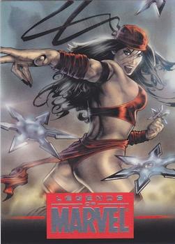 2011 Rittenhouse Legends of Marvel: Elektra #L2 Elektra Front