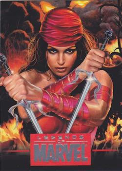 2011 Rittenhouse Legends of Marvel: Elektra #L5 Elektra Front