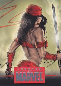 2011 Rittenhouse Legends of Marvel: Elektra #L7 Elektra Front