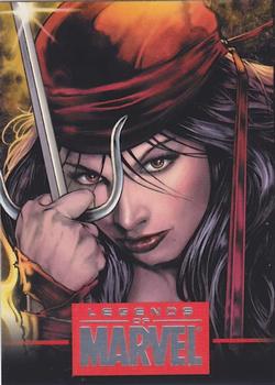 2011 Rittenhouse Legends of Marvel: Elektra #L8 Elektra Front