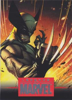 2011 Rittenhouse Legends of Marvel: Wolverine #L4 Wolverine Front
