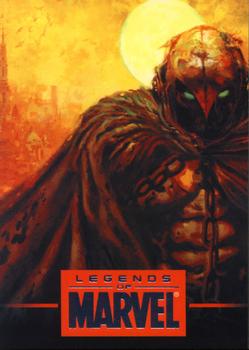 2012 Rittenhouse Legends of Marvel: Moon Knight #L4 (standing, orange top left) Front