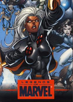 2012 Rittenhouse Legends of Marvel: Storm #L2 (flying, Cyclops and Rogue) Front