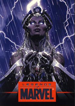 2012 Rittenhouse Legends of Marvel: Storm #L9 (gathering rainfall) Front