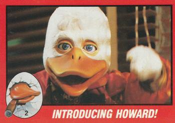 1986 Topps Howard the Duck #2 Introducing Howard! Front
