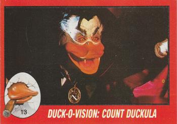 1986 Topps Howard the Duck #13 Duck-o-Vision: Count Duckula Front