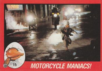 1986 Topps Howard the Duck #15 Motorcycle Maniacs! Front