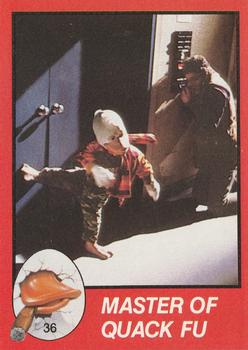 1986 Topps Howard the Duck #36 Master of Quack Fu Front
