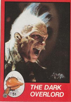 1986 Topps Howard the Duck #51 The Dark Overlord Front
