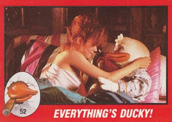 1986 Topps Howard the Duck #52 Everything's Ducky! Front