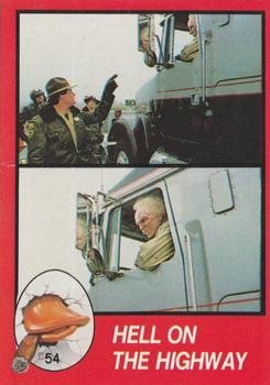 1986 Topps Howard the Duck #54 Hell on the Highway Front