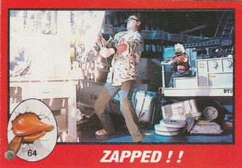 1986 Topps Howard the Duck #64 Zapped!! Front