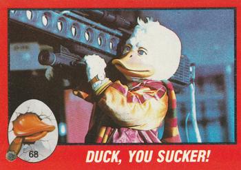 1986 Topps Howard the Duck #68 Duck, You Sucker! Front