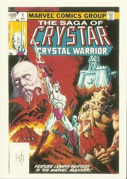 1991 Comic Images Marvel Comics First Covers II #13 The Saga of Crystar - Crystal Warrior Front
