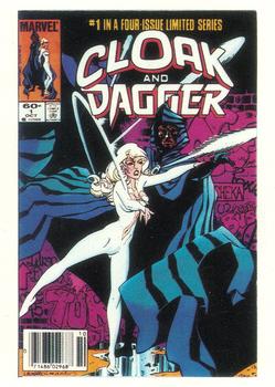 1991 Comic Images Marvel Comics First Covers II #15 Cloak & Dagger (Limited Series) Front