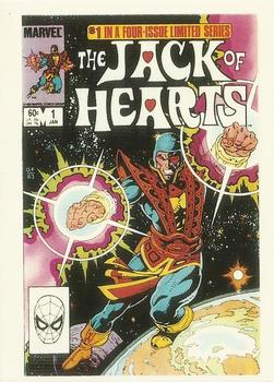 1991 Comic Images Marvel Comics First Covers II #19 The Jack of Hearts (Limited Series) Front