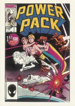 1991 Comic Images Marvel Comics First Covers II #22 Power Pack Front