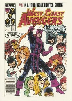 1991 Comic Images Marvel Comics First Covers II #23 West Coast Avengers (Limited Series) Front