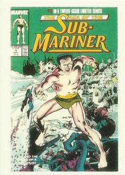 1991 Comic Images Marvel Comics First Covers II #56 The Saga of The Sub-Mariner (Limited Series) Front