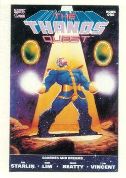 1991 Comic Images Marvel Comics First Covers II #76 The Thanos Quest Front
