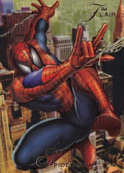 1994 Flair Marvel Annual #5 Spider-Man Front