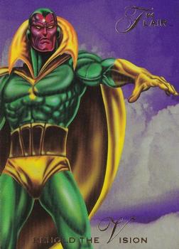 1994 Flair Marvel Annual #27 Behold the Vision Front