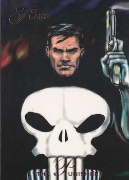 1994 Flair Marvel Annual #33 The Punisher Front