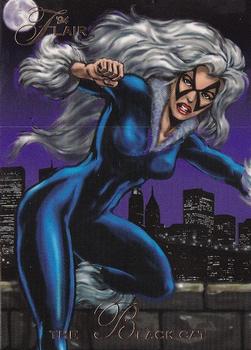 1994 Flair Marvel Annual #37 The Black Cat Front
