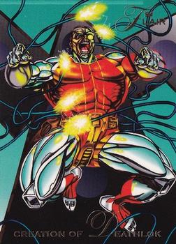 1994 Flair Marvel Annual #72 Creation of Deathlok Front