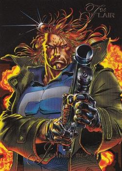 1994 Flair Marvel Annual #81 Johnny Blaze Front