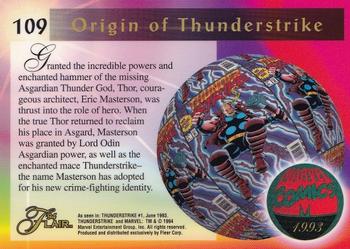 1994 Flair Marvel Annual #109 Thunderstrike Back