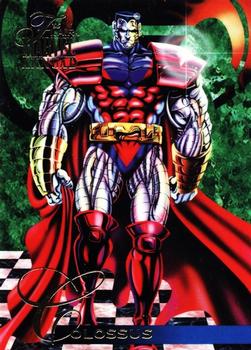 1995 Flair Marvel Annual #7 Colossus Front
