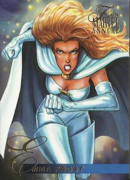 1995 Flair Marvel Annual #12 Emma Frost Front