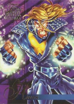 1995 Flair Marvel Annual #28 Havok Front