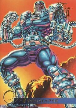 1995 Flair Marvel Annual #45 Apocalypse Front