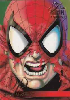 1995 Flair Marvel Annual #51 Pursuit Front