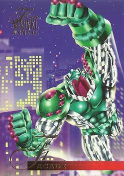 1995 Flair Marvel Annual #54 Facade Front