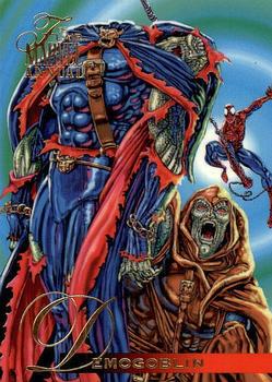 1995 Flair Marvel Annual #56 Demogoblin Front