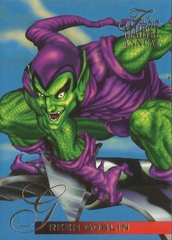 1995 Flair Marvel Annual #58 Green Goblin Front